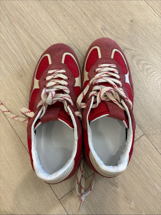 ALOHAS Shoes - ALOHAS Red and White Women's Sneakers